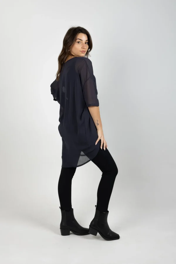 Shirts & Tops-BLANK SPACE LABEL TAYLOR TOP GRAPHITE