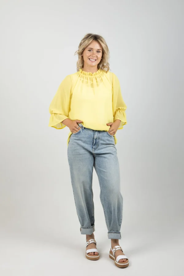 Shirts & Tops-BLANK SPACE LABEL TILLY TOP CITRINE