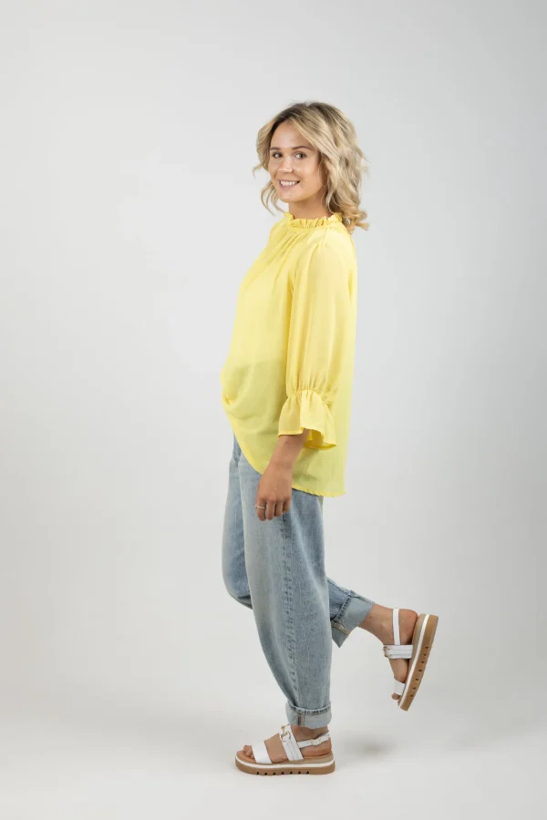 Shirts & Tops-BLANK SPACE LABEL TILLY TOP CITRINE