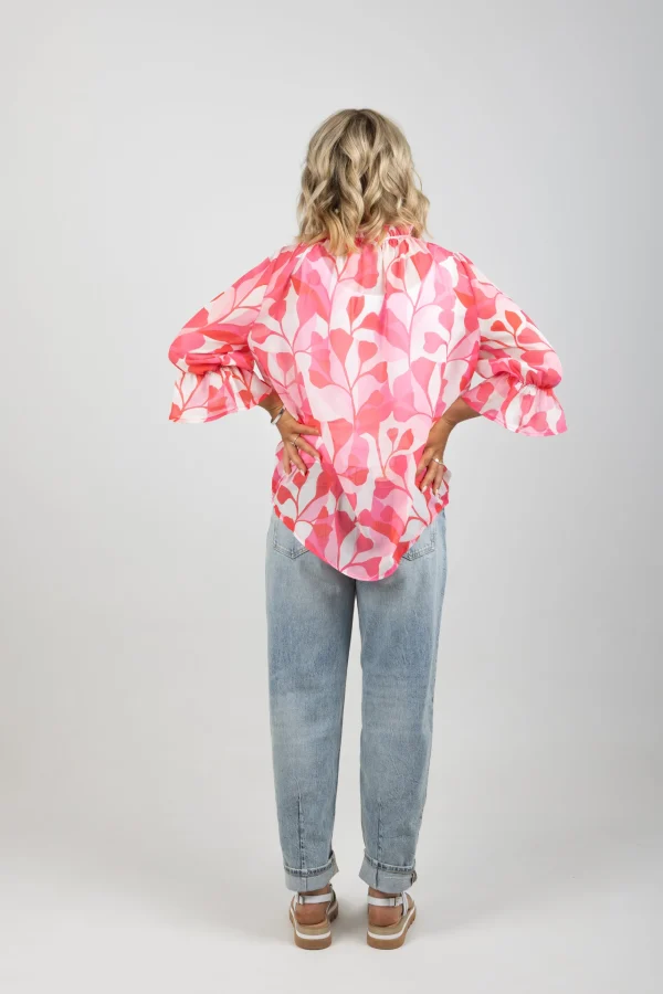 Shirts & Tops-BLANK SPACE LABEL TILLY TOP PINK PARADISE