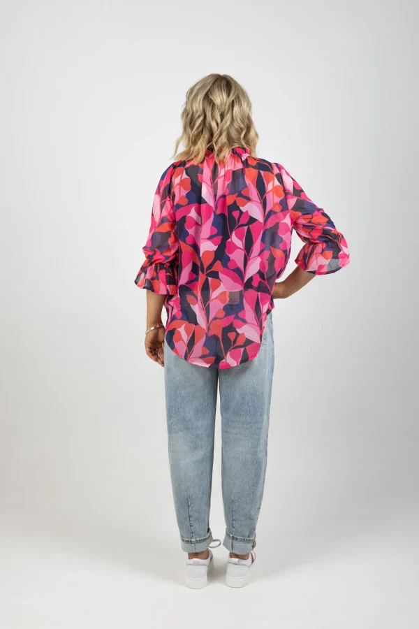 Shirts & Tops-BLANK SPACE LABEL TILLY TOP CRIMSON CRAZE