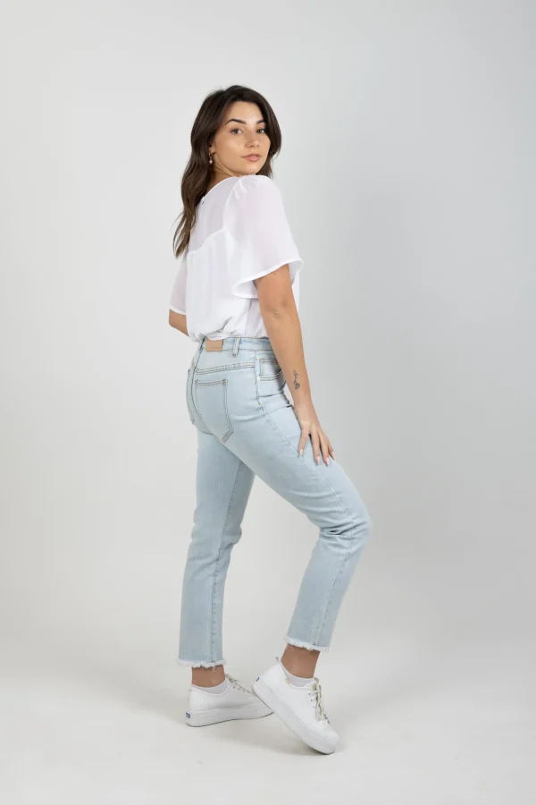 Denim-BLANK SPACE LABEL TONI BOYFRIEND JEAN - BORROWED BLUE