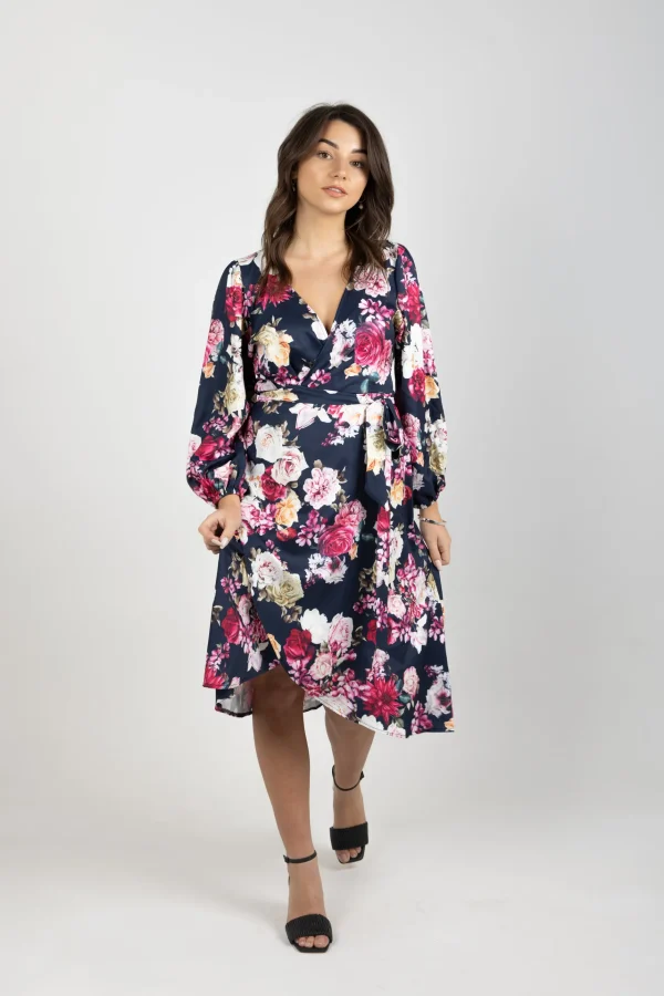 Dresses-BLANK SPACE LABEL VIOLET DRESS UNDER THE TUSCAN SUN