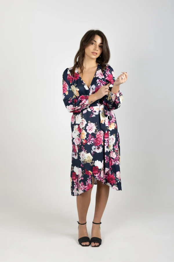 Dresses-BLANK SPACE LABEL VIOLET DRESS UNDER THE TUSCAN SUN