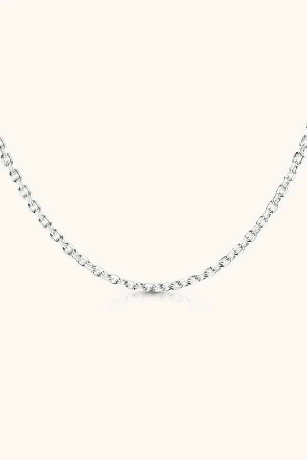925 Sterling Silver | Jewellery-BLANK SPACE. CABLE CHAIN NECKLACE