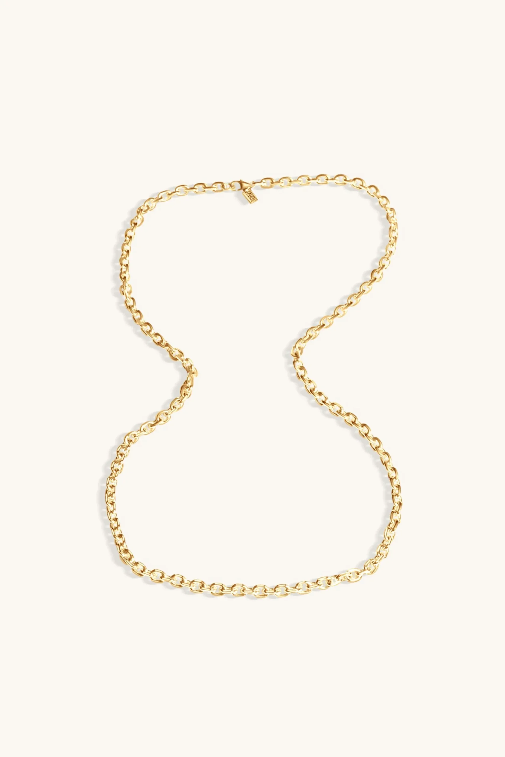 cable_chain_necklace_kt_g_1.webp 18Kt Gold Plated | Jewellery-BLANK SPACE. CABLE CHAIN NECKLACE 18KT GOLD