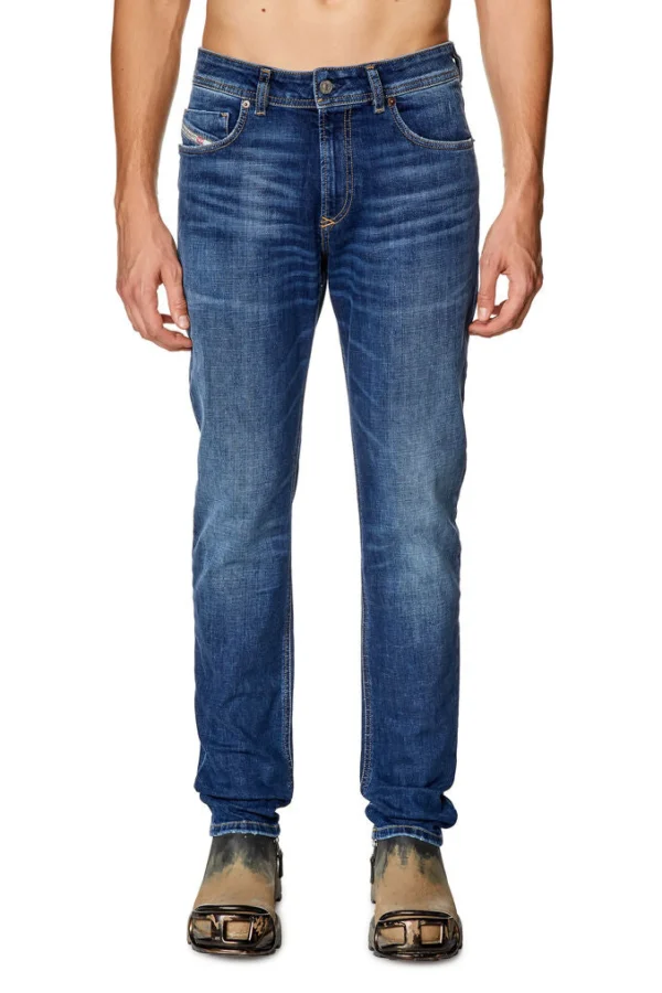 Denim-DIESEL 1979 SLEENKER SKINNY JEAN DARK BLUE
