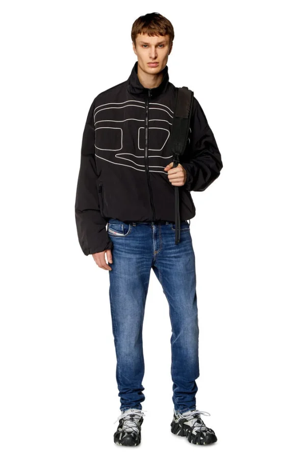 Denim-DIESEL 1979 SLEENKER SKINNY JEAN DARK BLUE