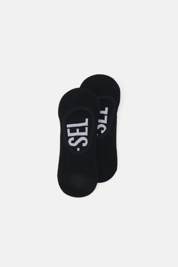 Socks | Socks-DIESEL HIDDEN SOCKS 2PK BLACK