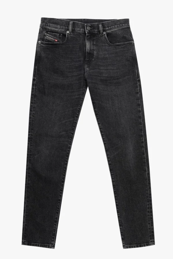 Denim-DIESEL D-STRUKT JEAN - BLACK