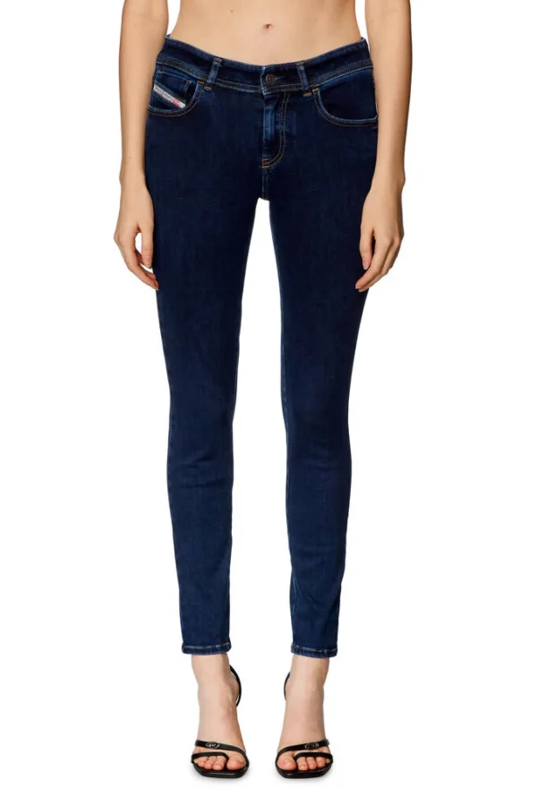 Denim-DIESEL SUPER SKINNY SLANDY JEAN DARK AGED