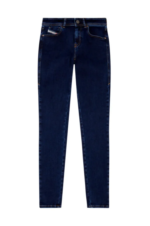 Denim-DIESEL SUPER SKINNY SLANDY JEAN DARK AGED