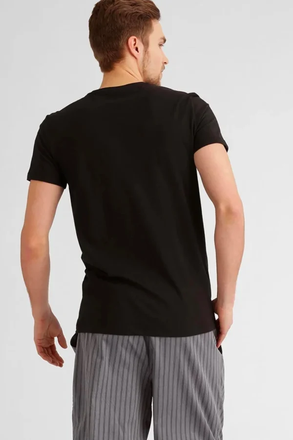 Tees & Tanks-DIESEL UMTEE JAKE T-SHIRT 3 PACK - BLACK