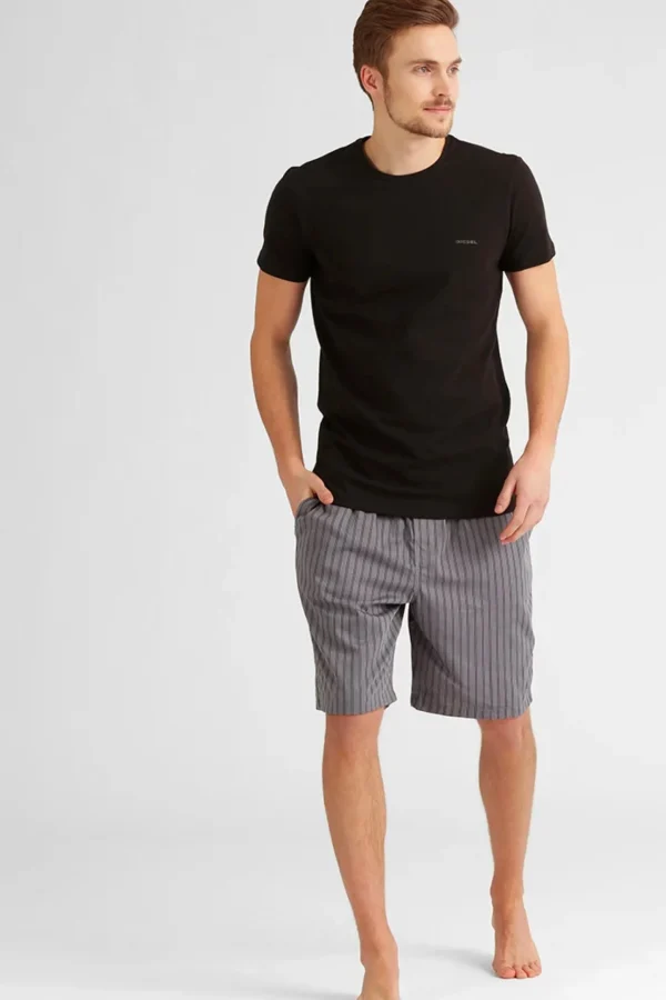 Tees & Tanks-DIESEL UMTEE JAKE T-SHIRT 3 PACK - BLACK