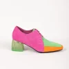 Footwear-DJANGO & JULIETTE MARICE SHOE MANDARIN LIME SUEDE
