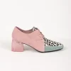 Footwear-DJANGO & JULIETTE MARICE SHOE PASTEL SAGE LEOPARD SUEDE