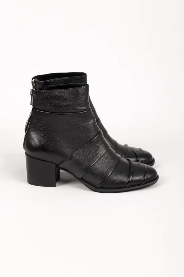 Footwear-DJANGO & JULIETTE MOSELE BOOT BLACK LEATHER
