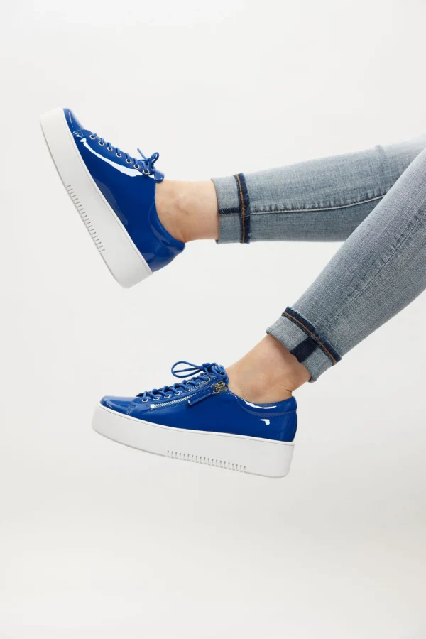 Footwear-DJANGO & JULIETTE WOLFIE SNEAKERS - COBALT