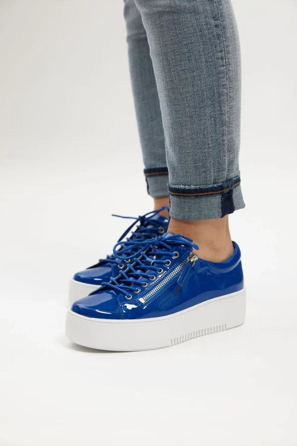 Footwear-DJANGO & JULIETTE WOLFIE SNEAKERS - COBALT