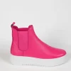 Footwear-DJANGO & JULIETTE WYLDER BOOT HOT PINK LEATHER