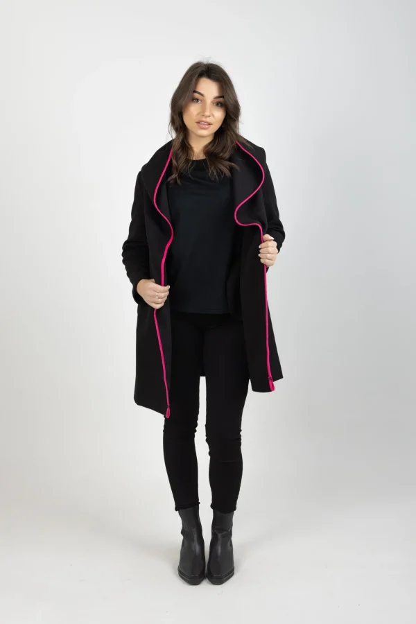 Coats & Jackets-EB&IVE CITIZEN JACKET BLACK