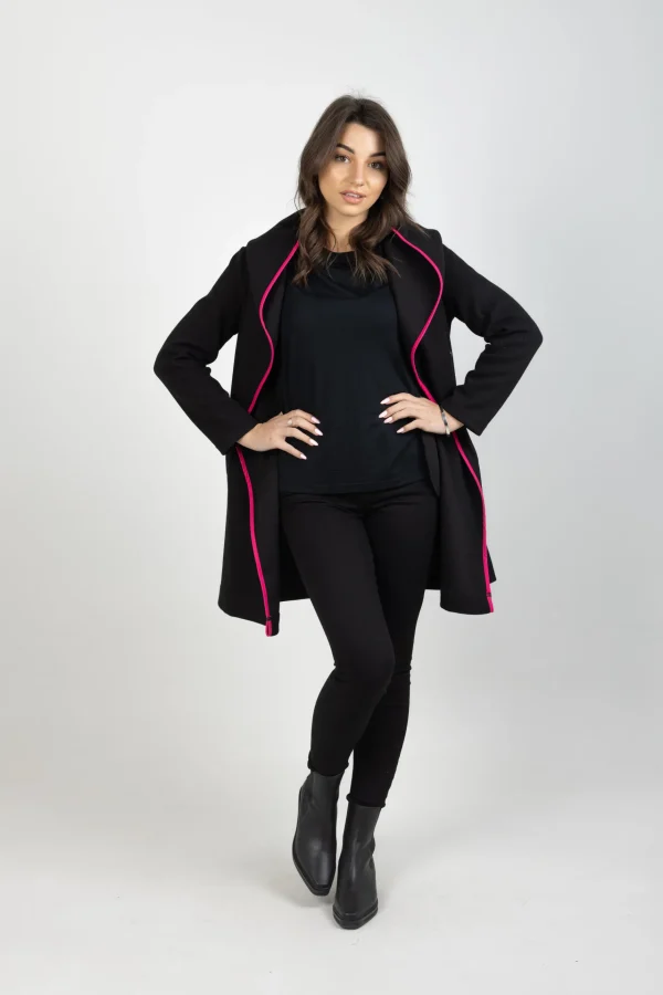 Coats & Jackets-EB&IVE CITIZEN JACKET BLACK