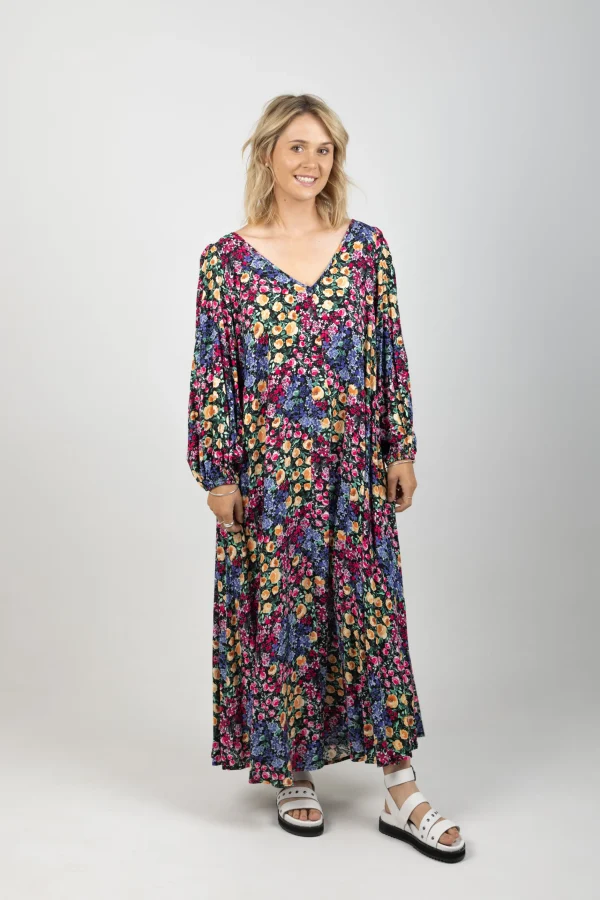 Dresses-EB&IVE LA MER MAXI BLUME
