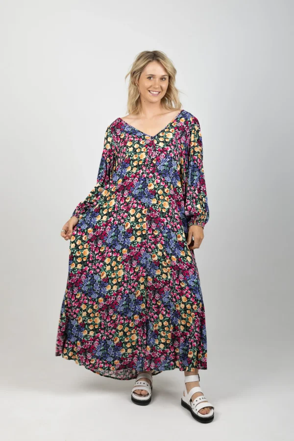 Dresses-EB&IVE LA MER MAXI BLUME