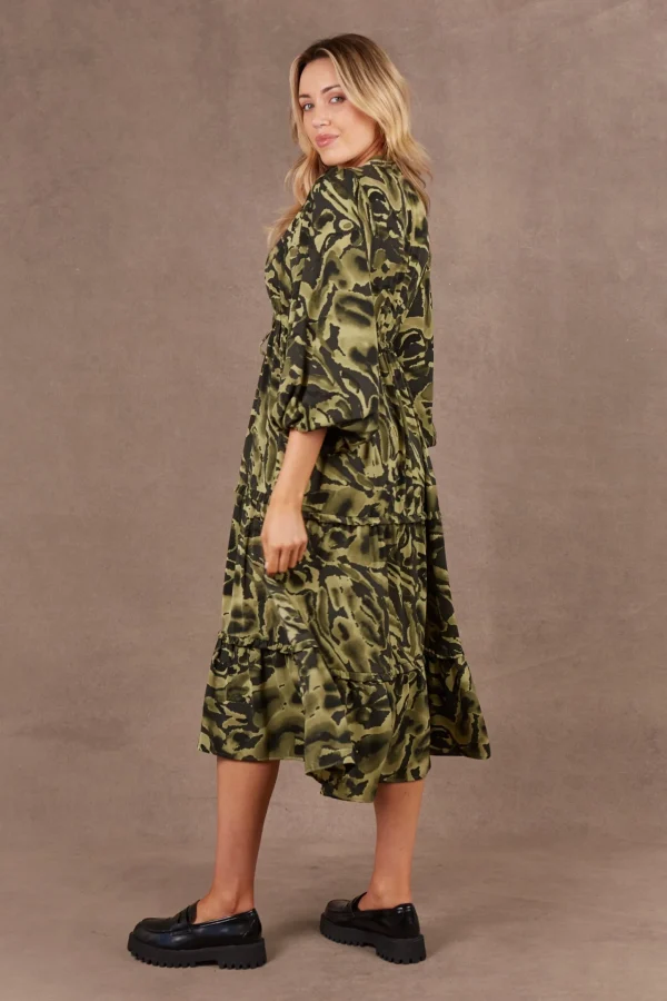 Dresses-EB&IVE MAYAN TIERED MAXI FERN