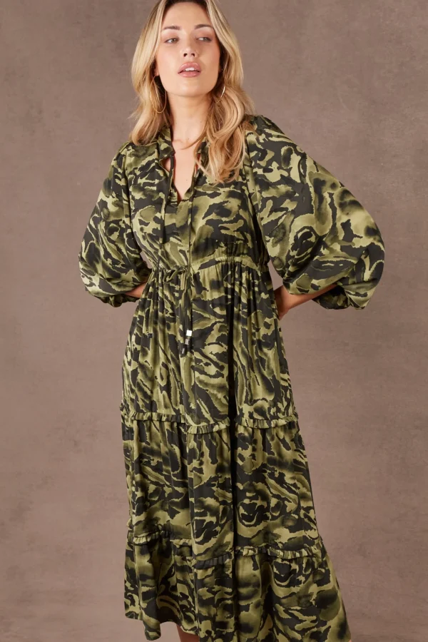Dresses-EB&IVE MAYAN TIERED MAXI FERN