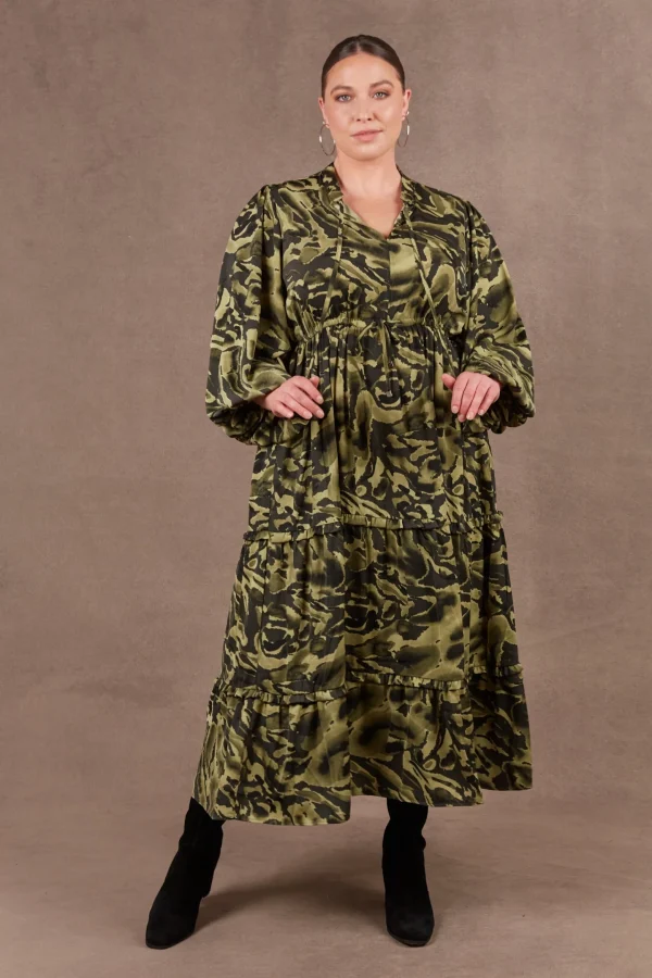 Dresses-EB&IVE MAYAN TIERED MAXI FERN