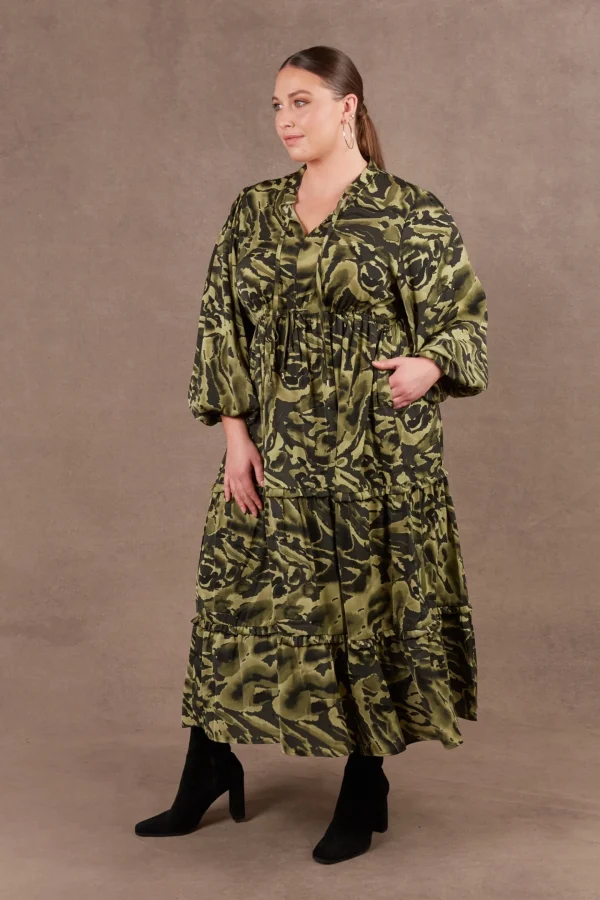 Dresses-EB&IVE MAYAN TIERED MAXI FERN