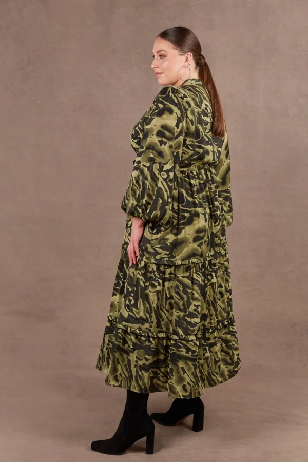 Dresses-EB&IVE MAYAN TIERED MAXI FERN