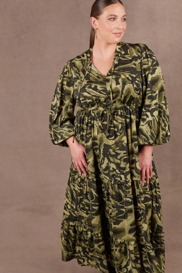 Dresses-EB&IVE MAYAN TIERED MAXI FERN