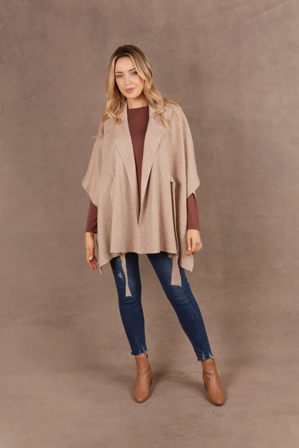 Sweaters & Knitwear-EB&IVE NAWI CAPE BARLEY
