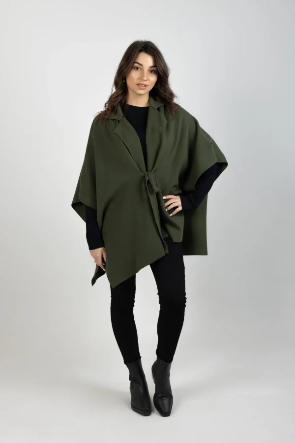 Sweaters & Knitwear-EB&IVE NAWI CAPE OLIVE