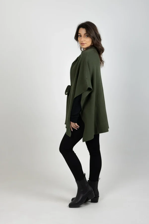 Sweaters & Knitwear-EB&IVE NAWI CAPE OLIVE