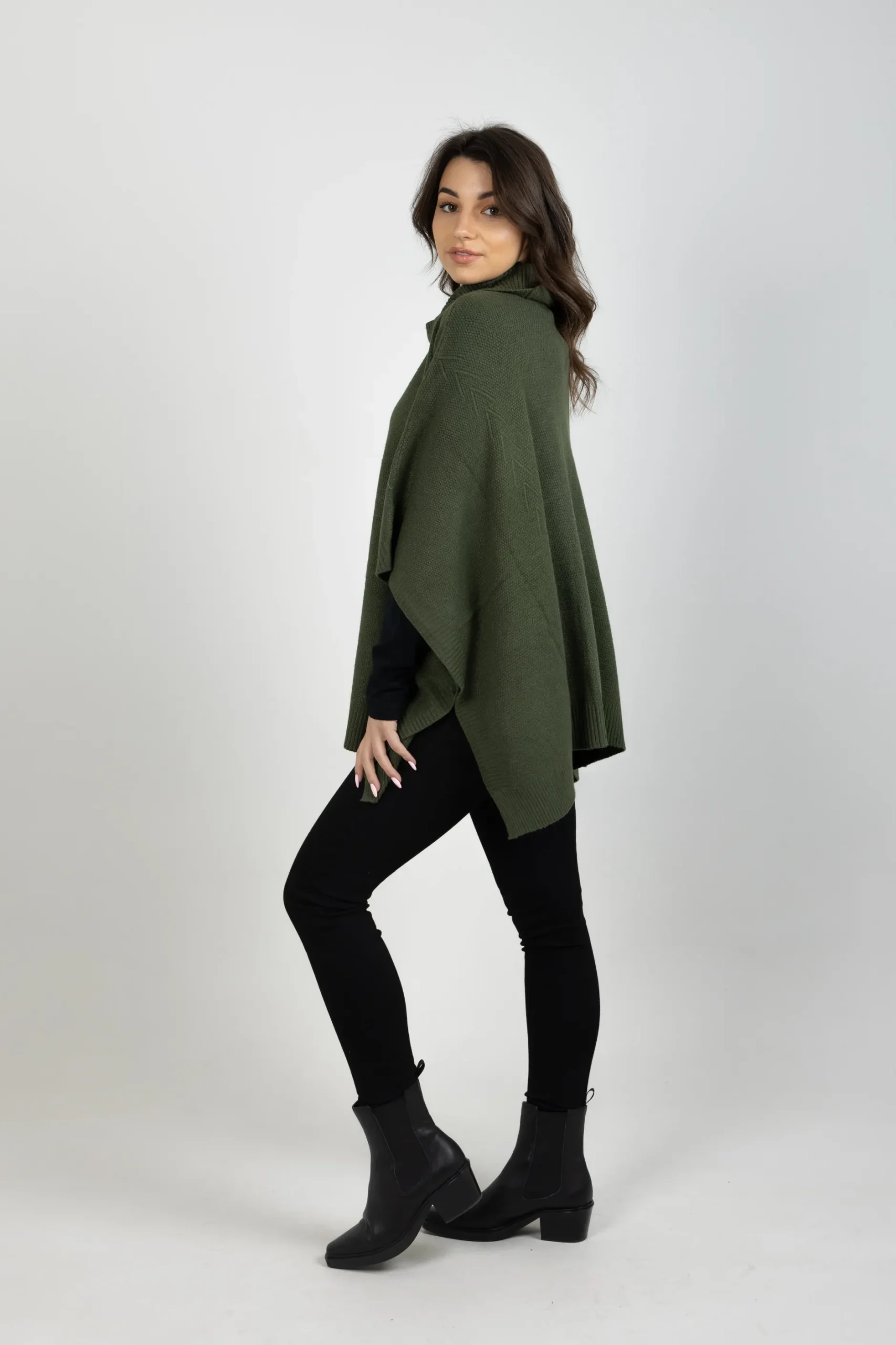 ebive_nawi_poncho_olive_5.webp Sweaters & Knitwear-EB&IVE NAWI PONCHO OLIVE