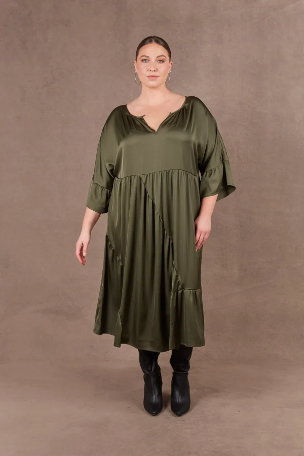 Dresses-EB&IVE NORSE REVERSIBLE DRESS ASPEN