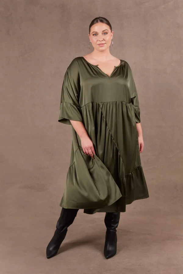 Dresses-EB&IVE NORSE REVERSIBLE DRESS ASPEN