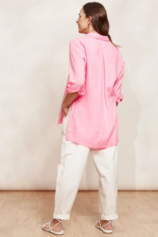Shirts & Tops-EB&IVE SOJOURN SHIRT CAMEO