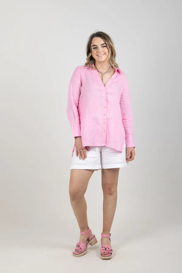 Shirts & Tops-EB&IVE SOJOURN SHIRT CAMEO