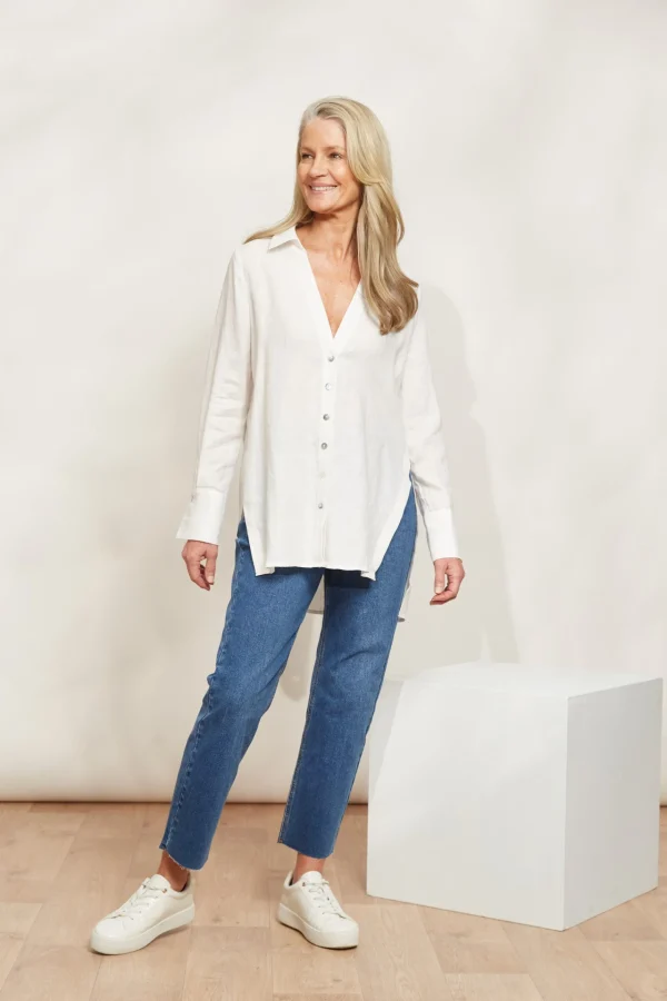 Shirts & Tops-EB&IVE SOJOURN SHIRT OPAL