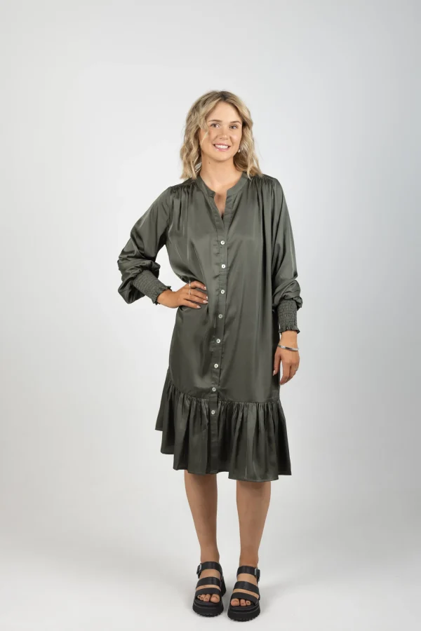 Dresses-EB&IVE STAPLE DRESS ASPEN