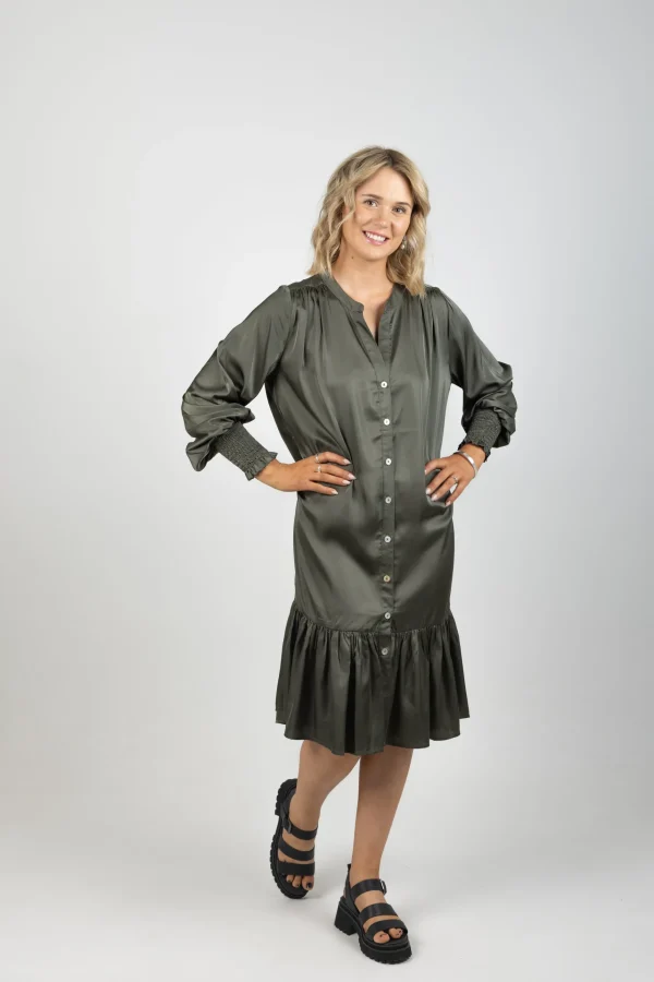 Dresses-EB&IVE STAPLE DRESS ASPEN