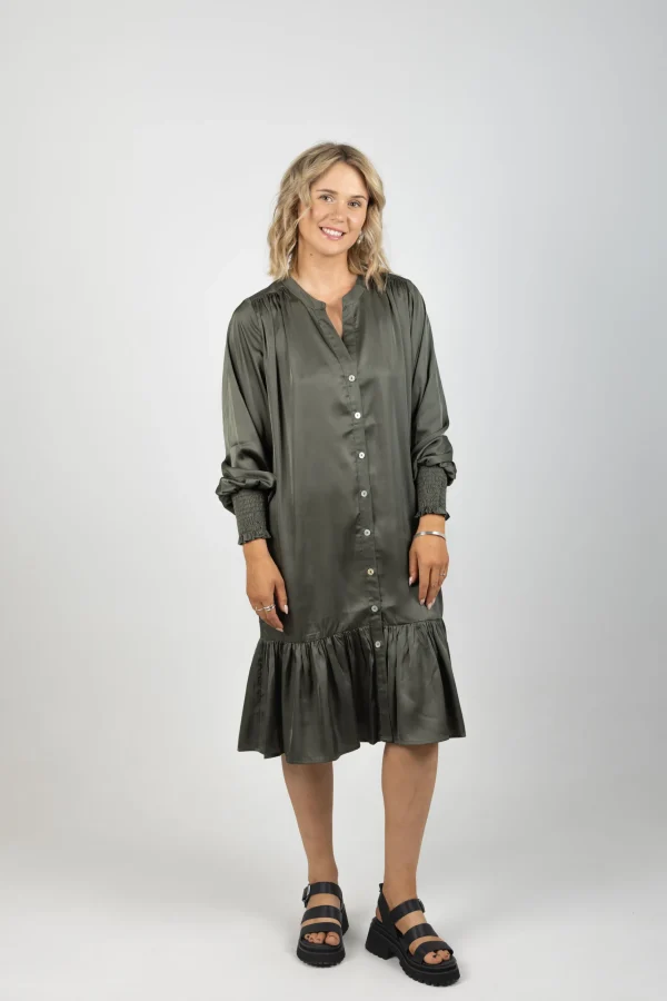 Dresses-EB&IVE STAPLE DRESS ASPEN