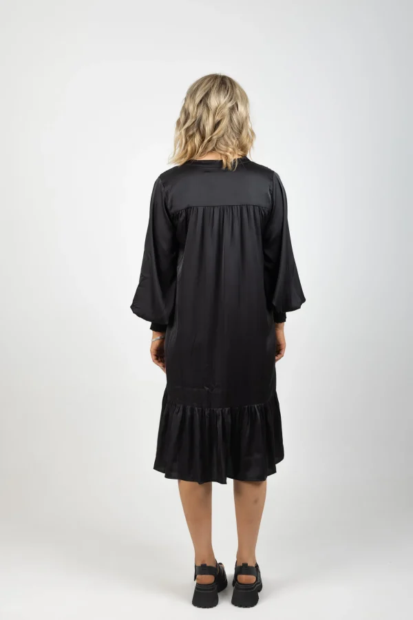 Dresses-EB&IVE STAPLE DRESS EBONY
