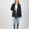 Coats & Jackets-EB&IVE STAPLE NAMA BLAZER EBONY