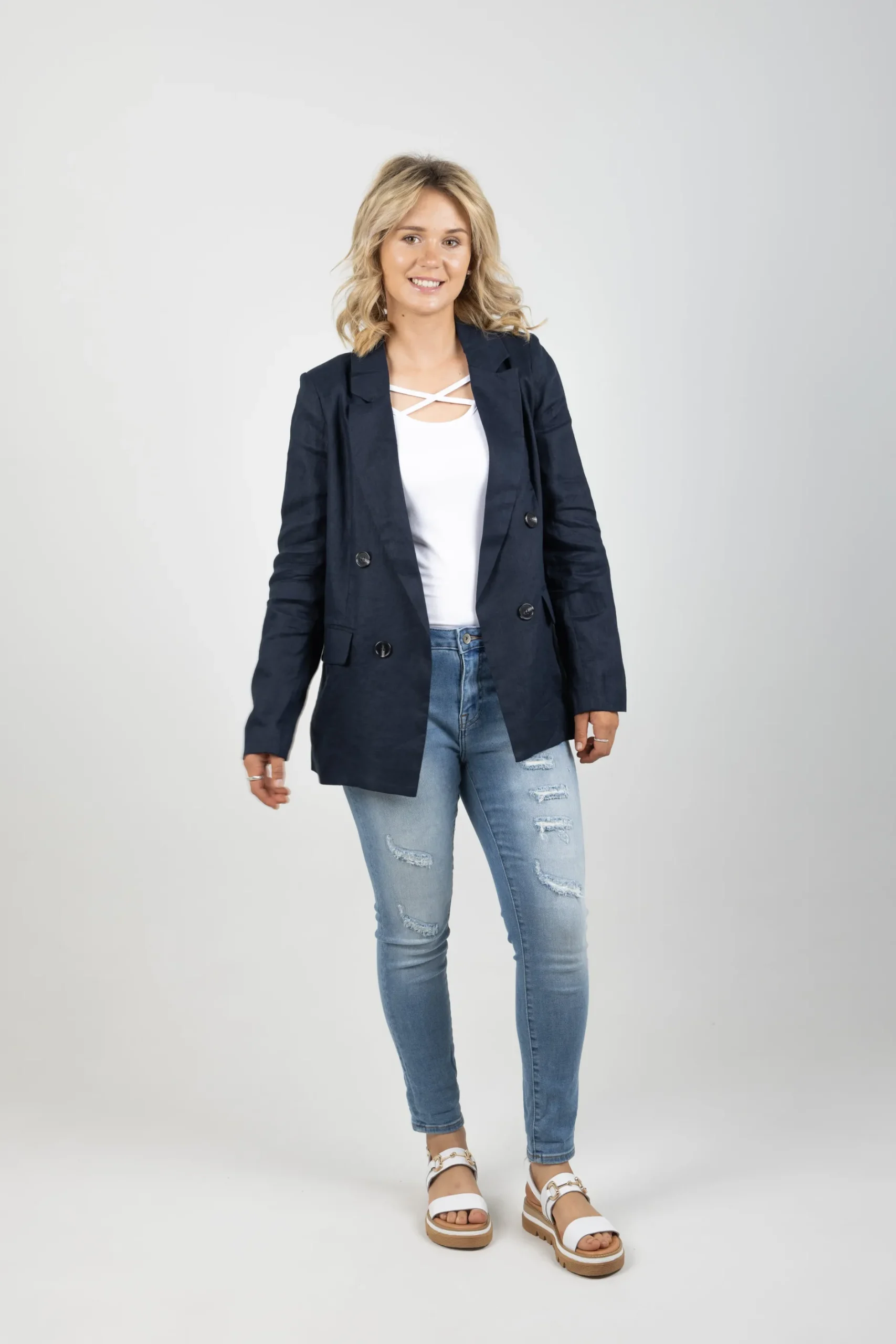 ebive_staple_nama_blazer__3-1.webp Coats & Jackets-EB&IVE STAPLE NAMA BLAZER NAVY