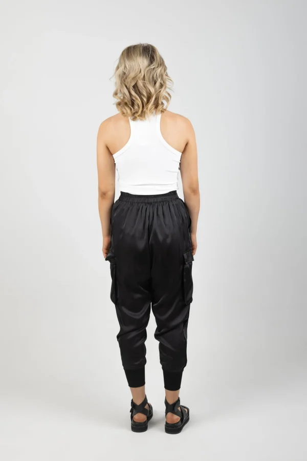 Pants-EB&IVE STAPLE PANT EBONY